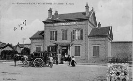 1909 - Gare - Gizy Gare